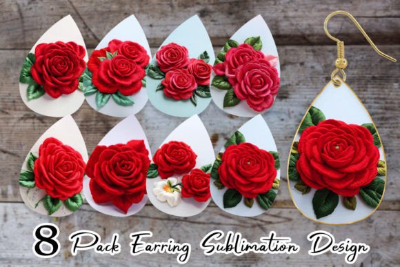 Earring 3D Rose Embroidery: A Seasonal Design Review