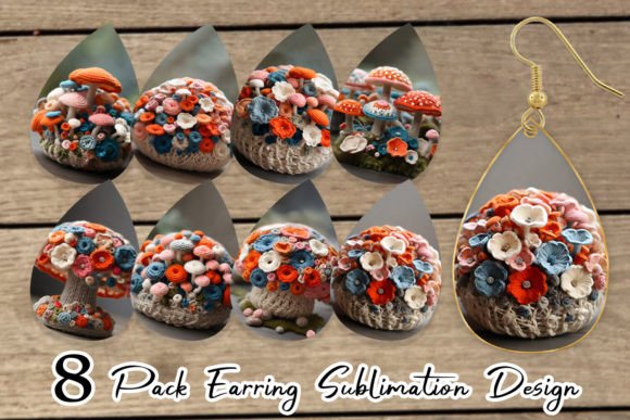 Earring Mushromm Embroidery: A Designer's Review