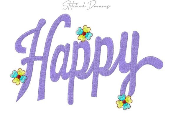 Floral Happy Embroidery Design Review