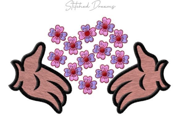 Joyful Blooms Embroidery Designs