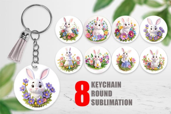 Review: Keychain Bunny Easter Embroidery for Boutique Apparel