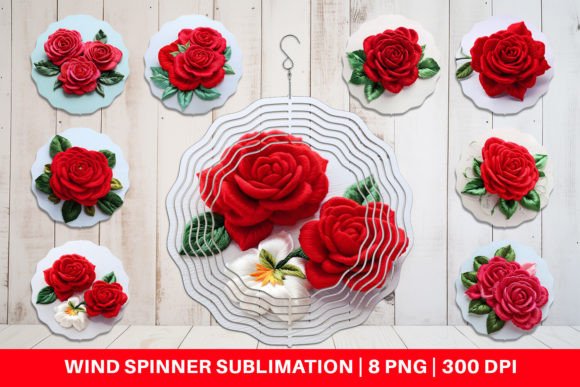 Review: Wind Spinner 3D Rose Embroidery for Gifts