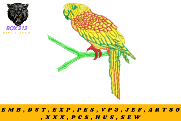 The Bird Digital Embroidery Design