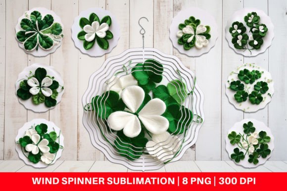 Wind Spinner 3D Shamrocks Embroidery Review