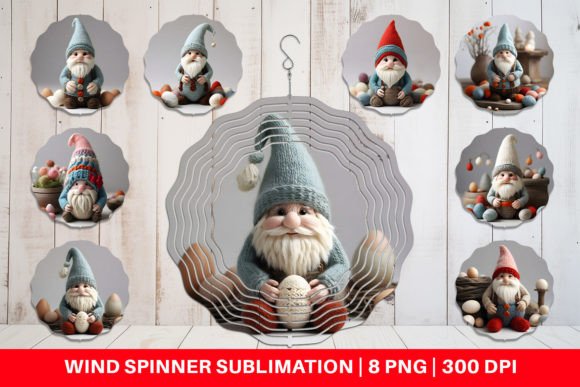Wind Spinner Easter Gnome Embroidery Review