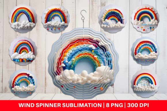 Wind Spinner Rainbow Embroidery: A Craft Fair Review